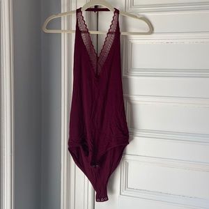 American Eagle Halter Neck Bodysuit